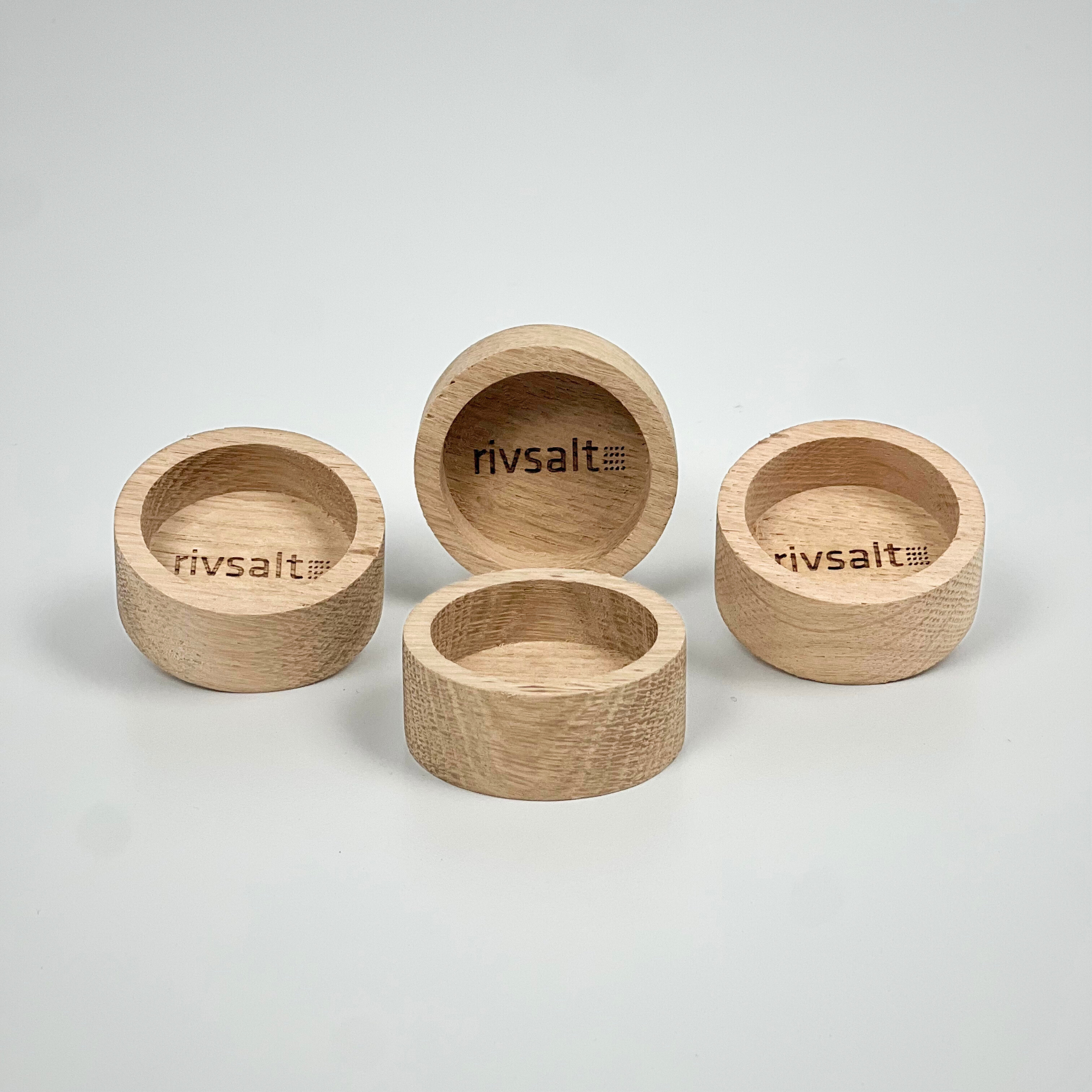 041 OAK WOOD BOWLS