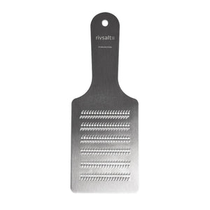 028 SPICE GRATER - perfectly shaped. for all our salts and spices. sleek flat gift pack.