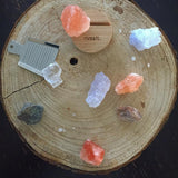 009 TASTE Jr - selection of five unique salt rocks. stylish gift pack.