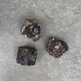 018 BLACK - flavorful kala namak salt rocks. stylish gift pack.