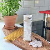 019 PASTA SALT - perfectly salted pasta the easy way. optimal size of each halite salt rock. stylish gift pack.